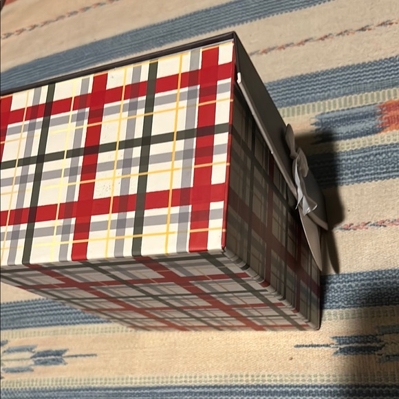 Plaid Storage Box - Picture 6 of 10